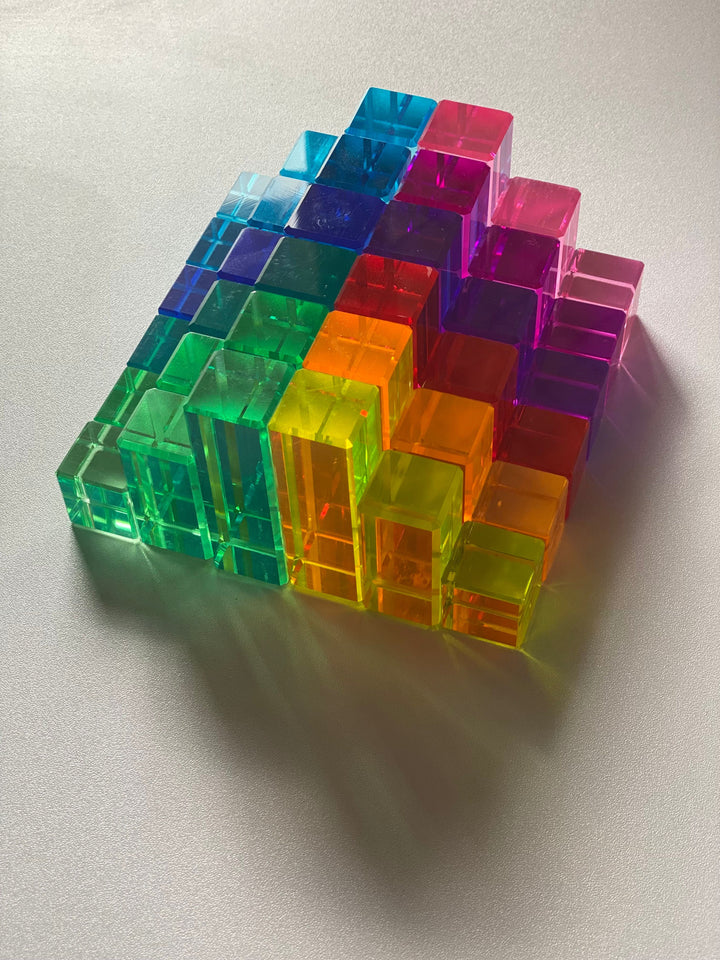 Lucite Rainbow Mountain (36pc Set)