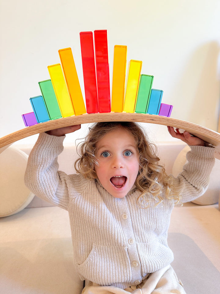 Lucite Rainbow Stairs (12pc Set)