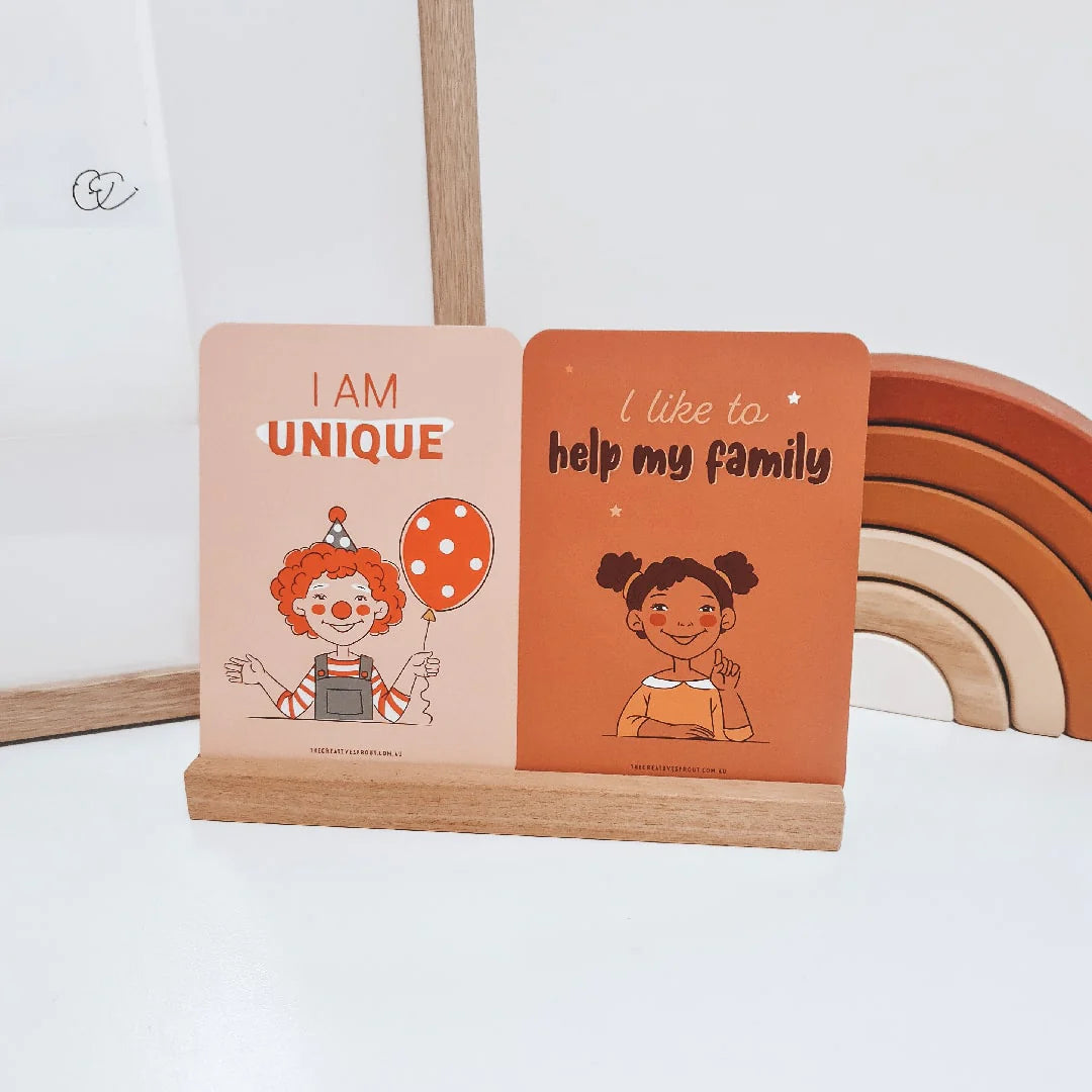 The Creative Sprout - Wooden Card Holder