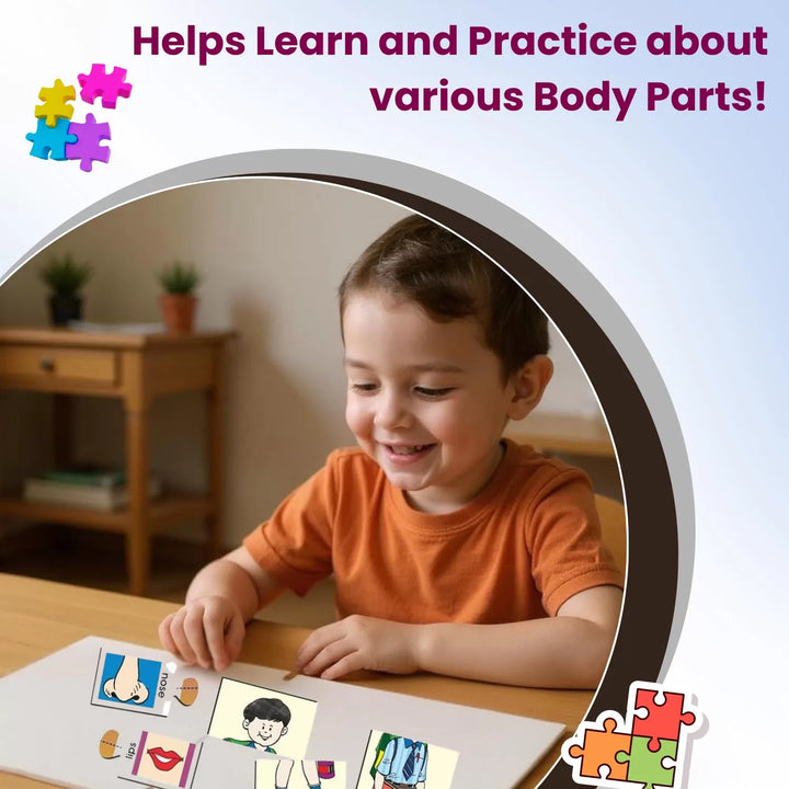Body Parts - Self Correcting Puzzles