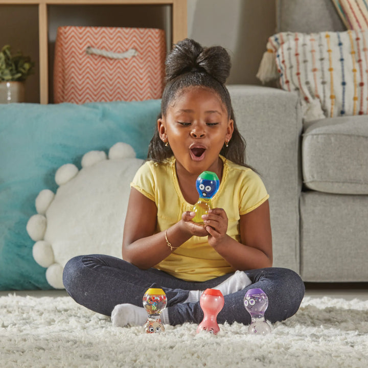 Express Your Feelings Sensory Bottles - Embarrassed, Silly, Surprised & Loved