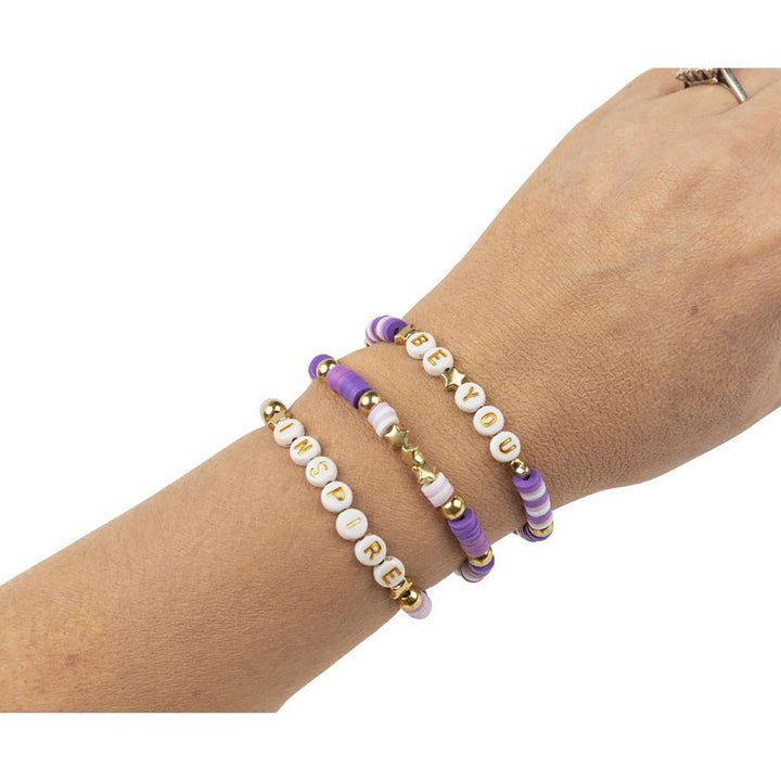 EC - Friendship Bracelet Set - Purple