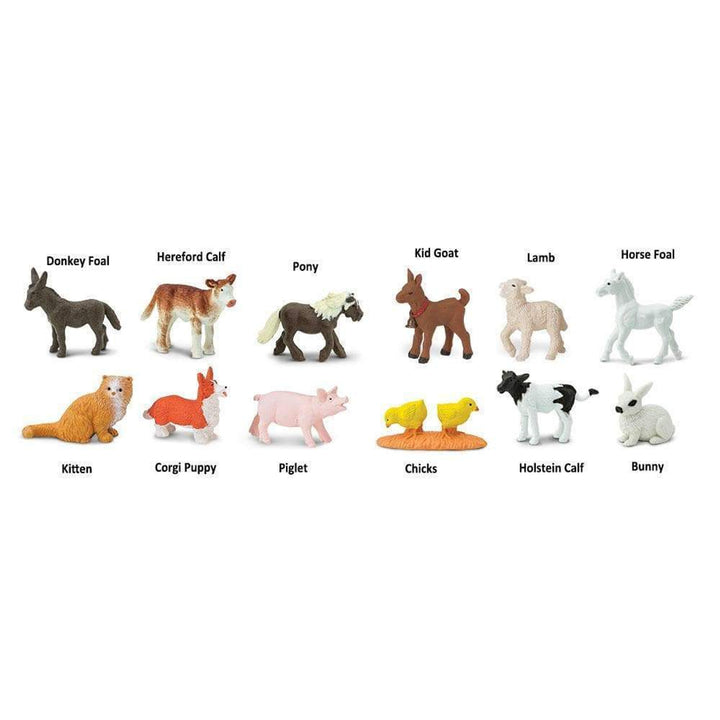 Safari - Farm Babies Toob