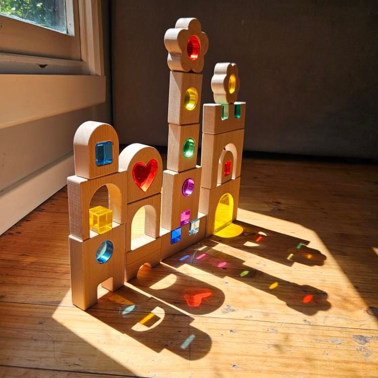 Rainbow Lucite Kingdom (34pc Set)