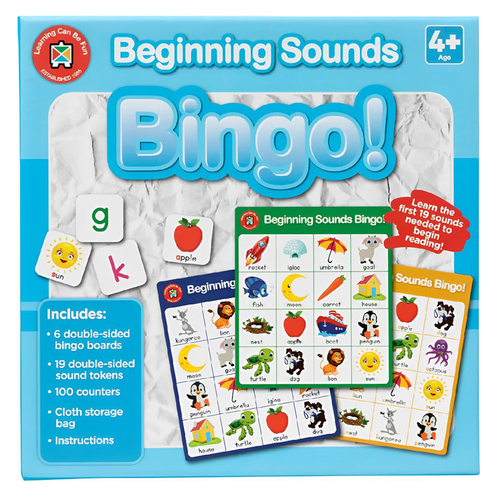 Beginning Sounds Bingo Game