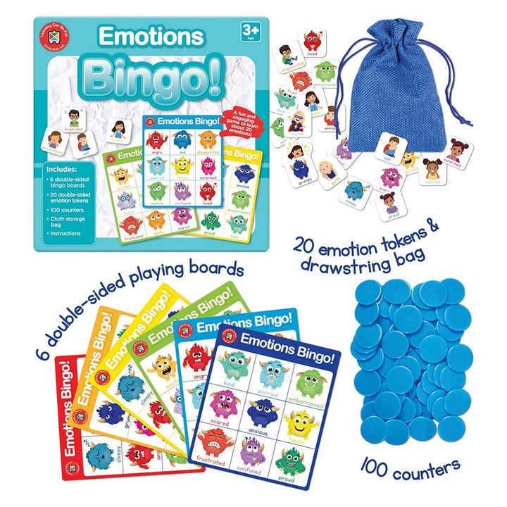 Emotions Bingo Game