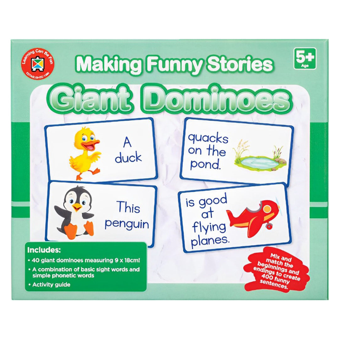 Making Funny Stories - Giant Dominoes