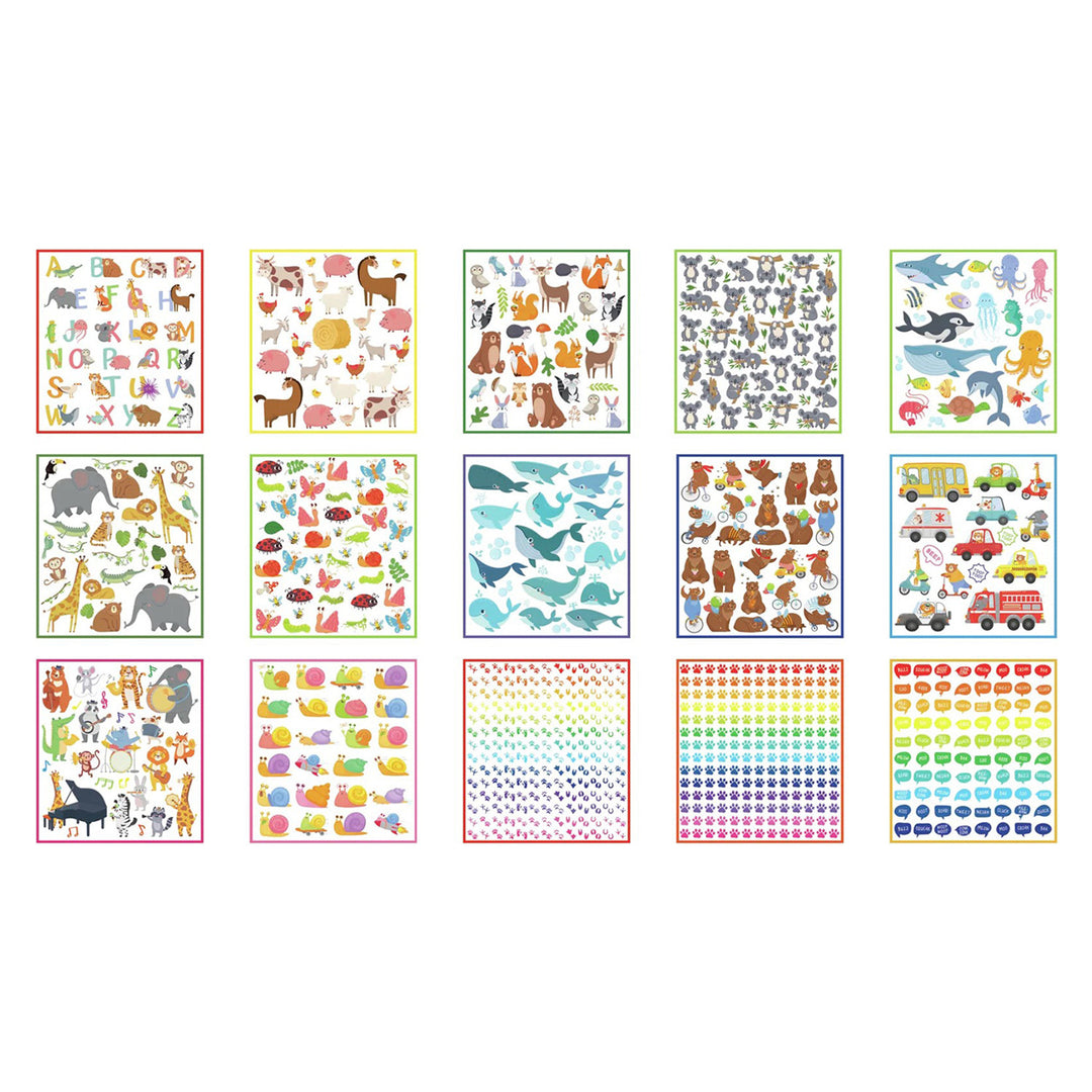 Sticker Pack Set 800 - Animal World