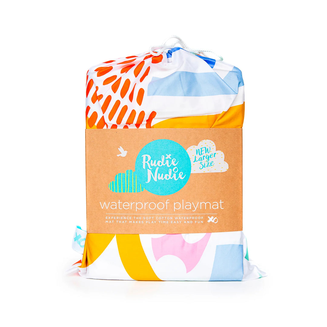 Rudie Nudie - Waterproof Playmats - Assorted Designs (Large Size)