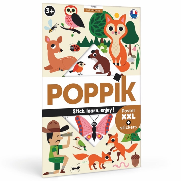 Discovery Large Poster & Sticker Set - Forest