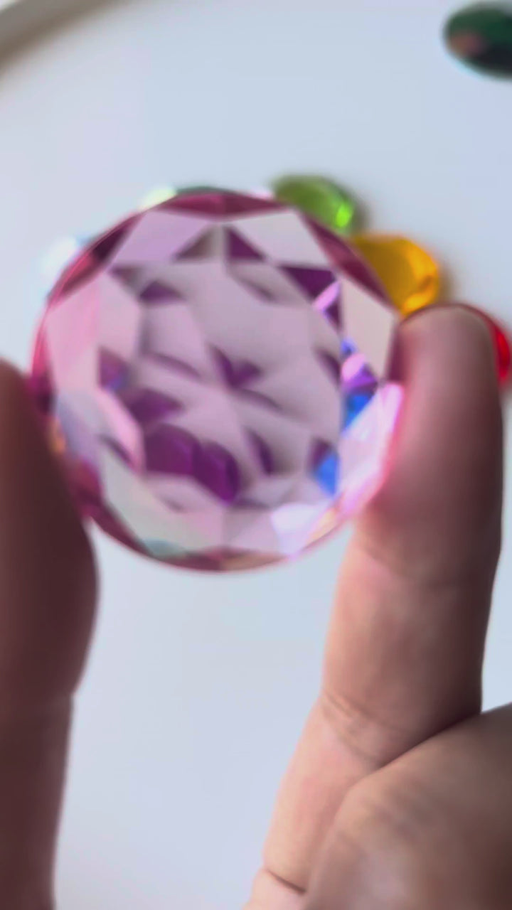 Pointed Back Gems - Aurora Borealis (Clear Window)