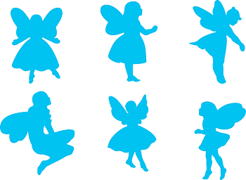 EC - Paint & Dough Stampers - Fairy (6pk)