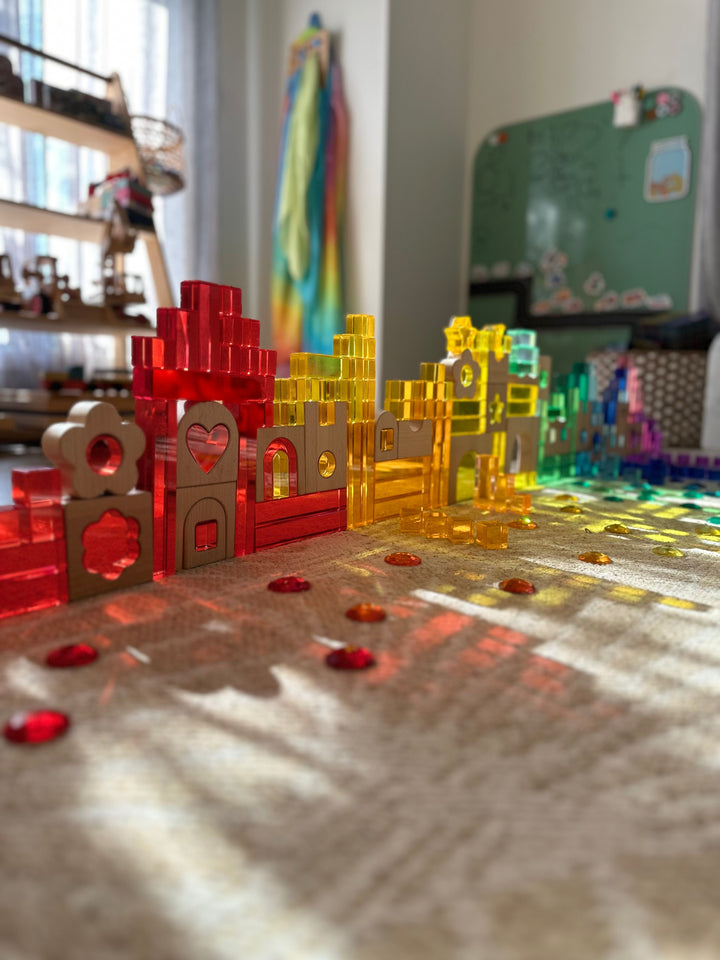 Rainbow Lucite Kingdom (34pc Set)