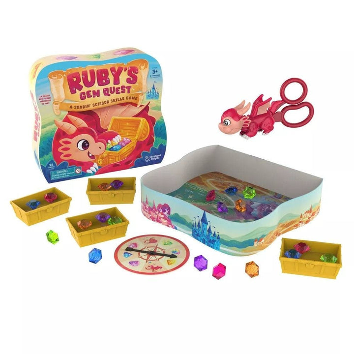 Educational Insights - Ruby's Gem Quest - Scissor Skills Game