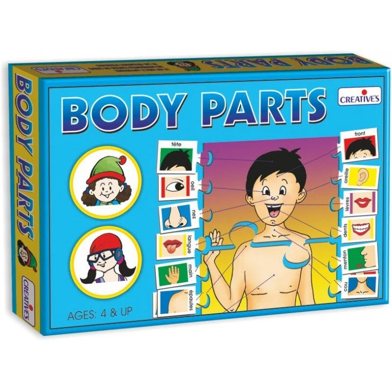 Body Parts - Self Correcting Puzzles