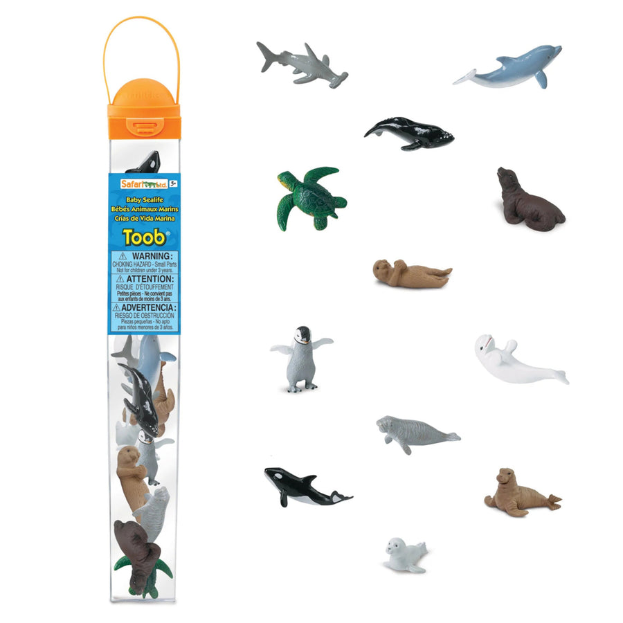 Floopiea Toob Safari Ltd Australia | Baby Sea Life Toob | Kids Animal Play Figurines ...