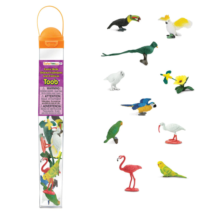 Safari - Exotic Birds Toob