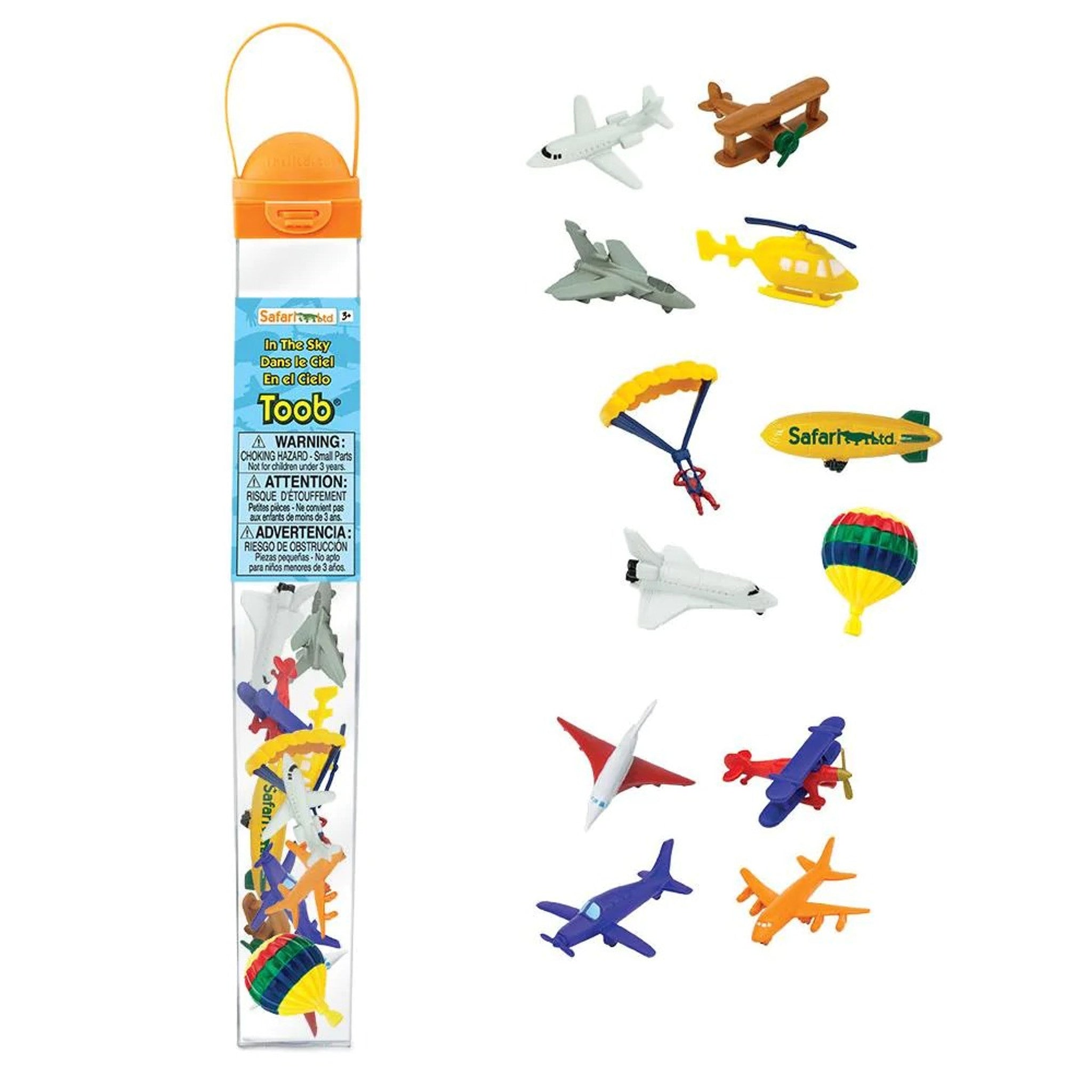 Safari Ltd Australia | In The Sky Toob | Kids Vehicle Play Figurines ...