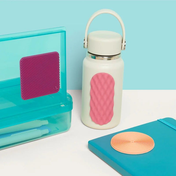 Speks - Slabs - Silicone Sensory Fidget Sticker (Pink)
