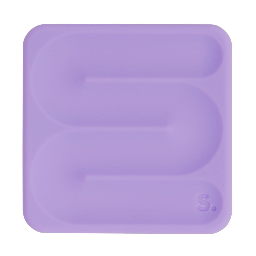 Speks - Slabs - Silicone Sensory Fidget Sticker (Blue/Purple)