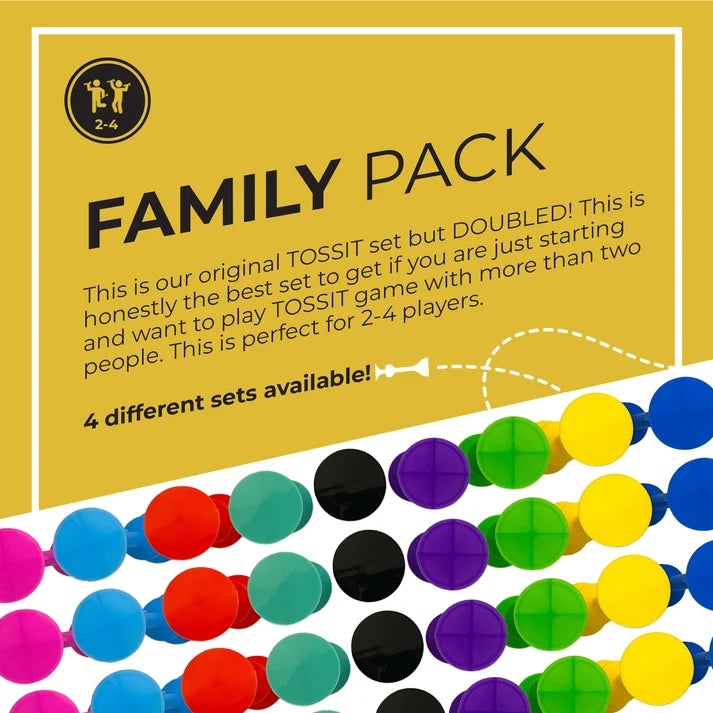 TOSSIT Game - Family Pack (13pc)