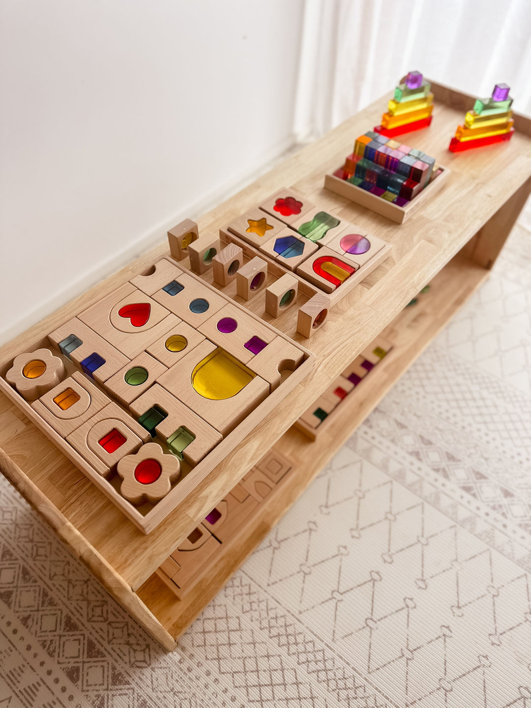 Rainbow Lucite Kingdom (34pc Set)