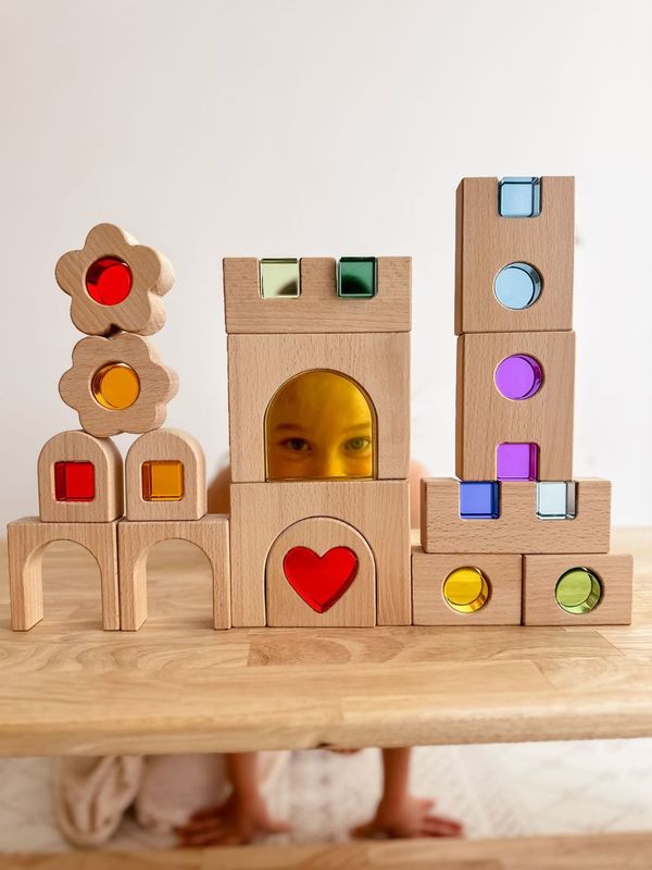 Rainbow Lucite Kingdom (34pc Set)
