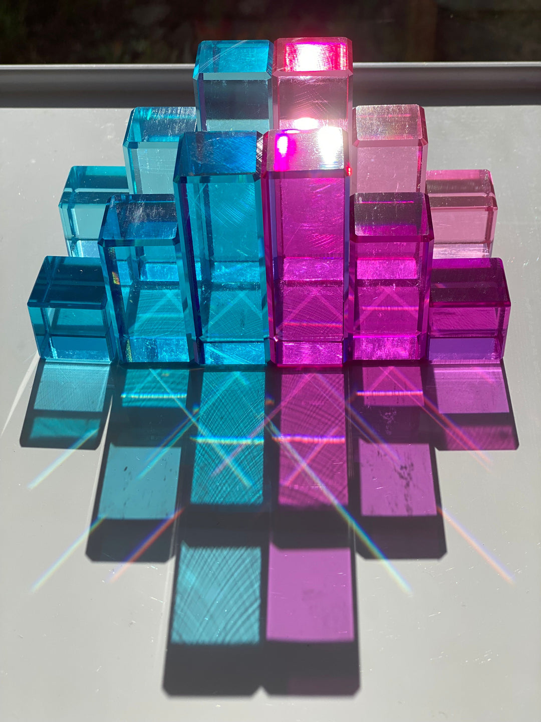 Lucite Rainbow Mountain (36pc Set)
